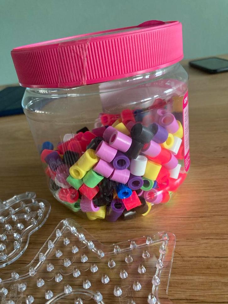 Hama strijkkralen set, Kinderen en Baby's, Speelgoed | Educatief en Creatief, Zo goed als nieuw, Knutselen, Ophalen of Verzenden