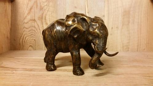 BRONZEN OLIFANT/ 2 MODELLEN/ DIERENBEELD, Verzamelen, Dierenverzamelingen, Nieuw, Beeldje of Figuurtje, Wild dier, Ophalen of Verzenden