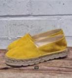 Toni Pons - Suedeleren espadrilles maat 40 - Nieuw €90, Kleding | Dames, Schoenen, Geel, Nieuw, Ophalen of Verzenden, Toni Pons