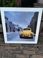 Leuke foto/schilderij vw kever, Ophalen of Verzenden, Zo goed als nieuw, Schilderij, Minder dan 50 cm