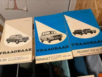 3x oude vraagbaak. Audi Renault en Peugeot beschikbaar voor biedingen