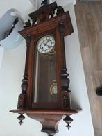Antieke hangklok met Japy Frères & Cie uurwerk., Antiek en Kunst, Ophalen