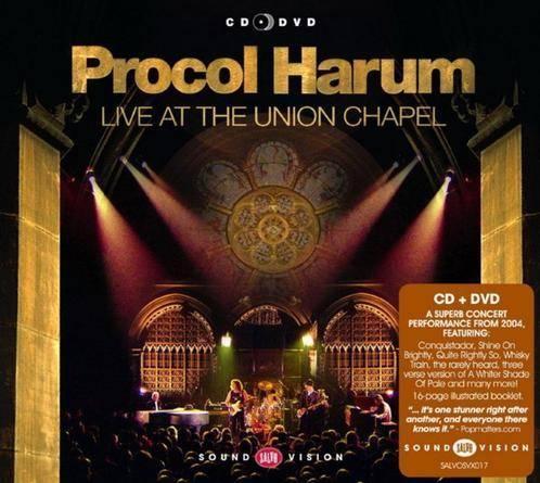 CD/DVD: Procol Harum – Live At The Union Chapel (ZGAN), Cd's en Dvd's, Cd's | Rock, Zo goed als nieuw, Poprock, Ophalen of Verzenden