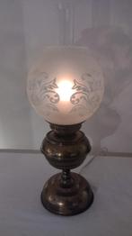 Vintage olielamp tafellamp, Ophalen of Verzenden