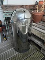 Wesco Prullenbak - RVS, Huis en Inrichting, Gebruikt, 50 tot 75 cm, Ophalen of Verzenden, Rvs