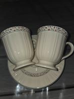 Queen's Garden Koffiekop & Schotel Set, Huis en Inrichting, Keuken | Servies, Gebruikt, Keramiek, Ophalen of Verzenden, Overige stijlen