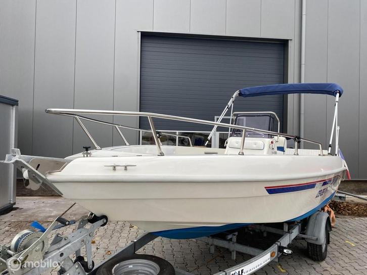 Aquamar Samoa 19FT /580x225/ 90 pk Motor /Ruime console boot, Watersport en Boten, Vis- en Consoleboten, 3 tot 6 meter, Benzine