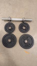 Dumbbell incl gewichten, Ophalen, Zo goed als nieuw, Rug, Dumbbell