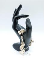 Zilveren bedelarmband met 9 bedels, 19,5 cm, 835, Sieraden, Tassen en Uiterlijk, Armbanden, Gebruikt, Info@zilverwebsite.nl, Verzenden