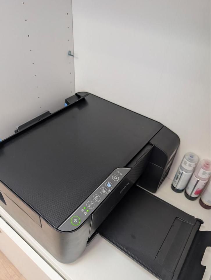 Epson EcoTank ET-2865, Computers en Software, Printers, Zo goed als nieuw, Printer, Inkjetprinter, Kleur printen, Kopieren, Scannen