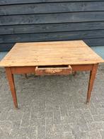 Oude grenen boeren tafel, Ophalen of Verzenden