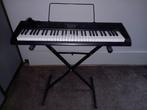 Keyboard Casio incl standaard en boekensteun, Muziek en Instrumenten, Keyboards, Ophalen, Casio, 61 toetsen, Zo goed als nieuw