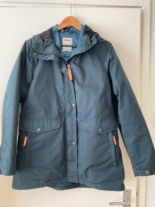 Zgan donkerblauwe Fjallraven Ovik 3 in 1 parka maat L, Kleding | Dames, Jassen | Winter, Zo goed als nieuw, Maat 42/44 (L), Blauw