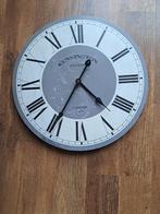 Mooie Wandklok Kensington Station London, Huis en Inrichting, Ophalen of Verzenden, Gebruikt, Analoog, Wandklok