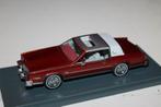Cadillac Eldorado Biarritz 1984 rood metallic (1:43, Neo), Hobby en Vrije tijd, Modelauto's | 1:43, Overige merken, Auto, Ophalen of Verzenden