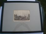 PRENTEN  2X ITALIE / AREZZO IN LIJST MET GLAS  ., Ophalen of Verzenden