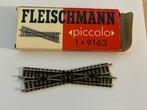 Fleischmann kruising 9163 (3 stuks), Gelijkstroom, Fleischmann, Rails, Ophalen of Verzenden
