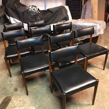 9 vintage Bovenkamp Aksel Bender Madsen stoel stoelen beschikbaar voor biedingen