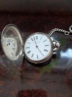 Antiek zilveren zakhorloge – A. Hoogeboom Rotterdam, Ophalen of Verzenden
