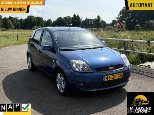 Ford Fiesta 1.6-16V Futura Automaat Airco 177DKM Nap 5Deurd, Auto's, Ford, Bedrijf, Te koop, Fiësta, ABS, Airbags, Airconditioning