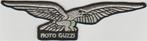Moto Guzzi stoffen opstrijk patch embleem #9, Verzenden, Nieuw