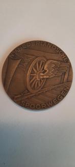 Nederland penning staking Nederlandse Spoorwegen 1944, Ophalen of Verzenden, Brons, Nederland