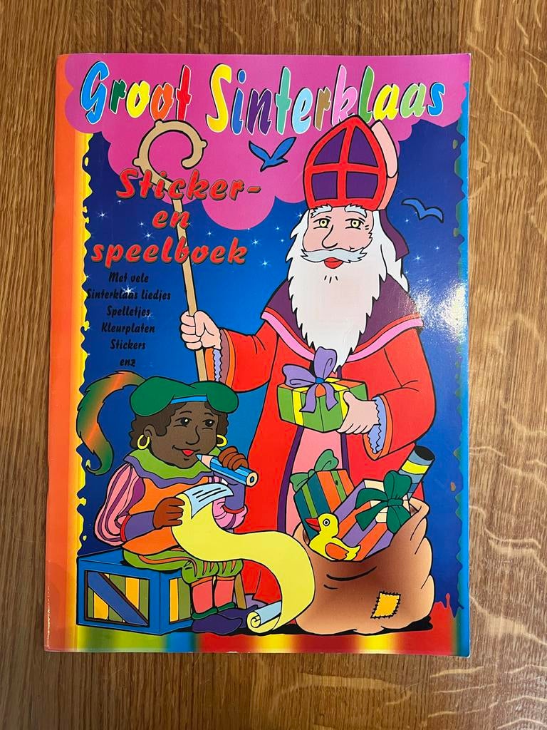 Groot Sinterklaas Sticker- en Kleurboekje - NIEUW, Ophalen of Verzenden, Zo goed als nieuw, Knutselen