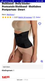 Sluitband voor na de bevalling, Kleding | Dames, Positiekleding, Ophalen of Verzenden, Zo goed als nieuw, Zwart, Buikband
