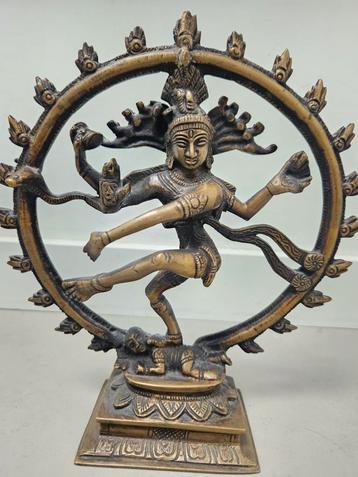 Brons / Messing beeld "Shiva Nataraja"  beschikbaar voor biedingen