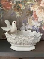 Decoratieve Plantenbak met Duif Porselein, Antiek en Kunst, Ophalen of Verzenden