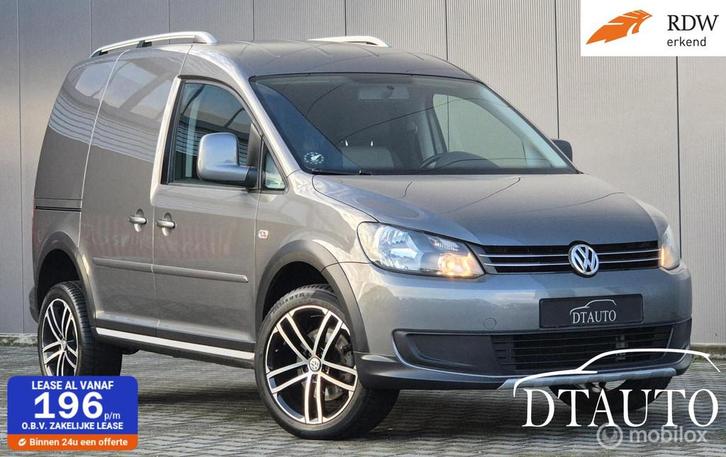 Volkswagen Caddy 2.0 TDI DSG 4x4 Standkachel Airco Cruise, Auto's, Bestelauto's, Bedrijf, Te koop, ABS, Airbags, Airconditioning