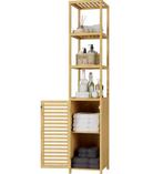 Bamboe badkamerkast, (Half)hoge kast, Minder dan 50 cm, Vida xl, Vida xl