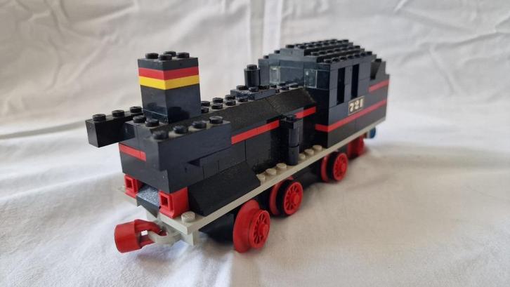 Lego trein locomotief 721, rails en véél meer - topprijs, Kinderen en Baby's, Speelgoed | Duplo en Lego, Gebruikt, Lego, Complete set