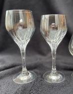 Kristallen glazen, 2x7 stuks voor wijn of port etc., Antiek en Kunst, Antiek | Glas en Kristal, Ophalen