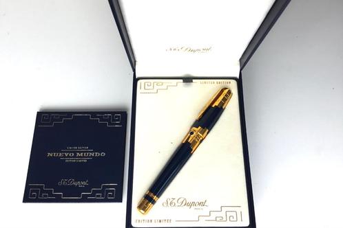 S T Dupont NUEVO MUNDO  Limited Edition (1.000)  Vulpen, Verzamelen, Pennenverzamelingen, Zo goed als nieuw, Vulpen, Overige merken