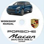 Porsche Macan Workshop manual op DVD in PDF formaat, Verzenden