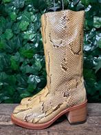 supergave python leer blokhak sendra laars maat 40, Kleding | Dames, Schoenen, Bruin, Nieuw, Ophalen of Verzenden, Sendra