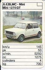 W2189 autokaartje a4 mini 1275 gt, Verzenden, Zo goed als nieuw, Auto's
