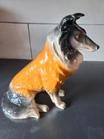 Oud porceleinen beeld Schotse Collie, Ophalen, Gebruikt, Dier
