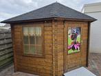 Tuinhuisje, Ophalen, 250 tot 500 cm, Blokhut, 2 ramen