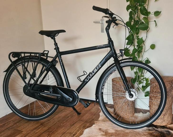 Sportieve matzwarte TREK DAYTONA Herenfiets || Nexus 7-speed, Fietsen en Brommers, Fietsen | Heren | Herenfietsen, Gebruikt, Overige merken