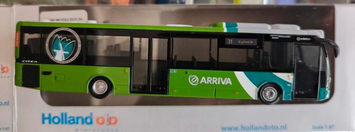 Arriva CITEA Zuidholland Modelbus 1:87, Hobby en Vrije tijd, Modelbouw | Auto's en Voertuigen, Nieuw, Auto, 1:50 of kleiner, Overige merken