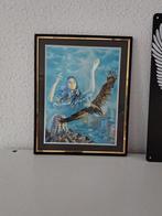Mooi bortje met vogel, Antiek en Kunst, Ophalen of Verzenden