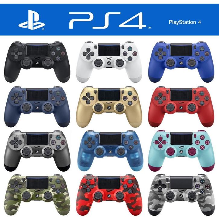 PS4 DualShock Controllers vanaf €29,99 bij GameshopX nl!, Spelcomputers en Games, Spelcomputers | Sony PlayStation Consoles | Accessoires