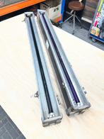 blacklight set van 2 lampen in flightcase 126 cm breed, Ophalen, Zo goed als nieuw, Licht, Kleur