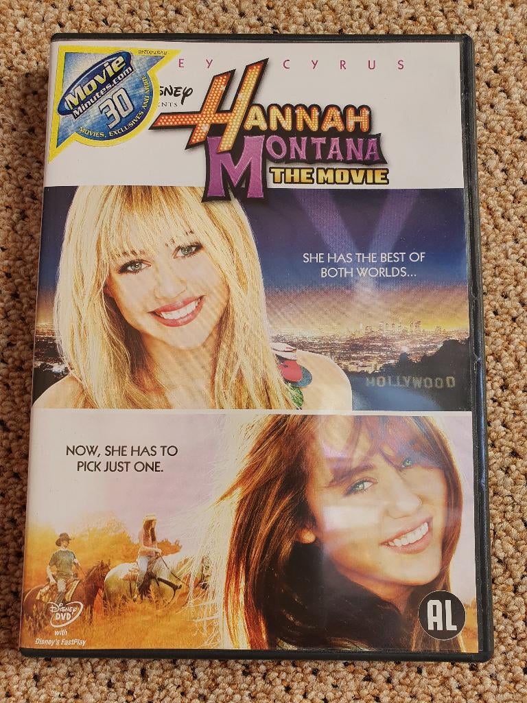Dvd Hannah Montana, Alle leeftijden, Ophalen of Verzenden, Gebruikt