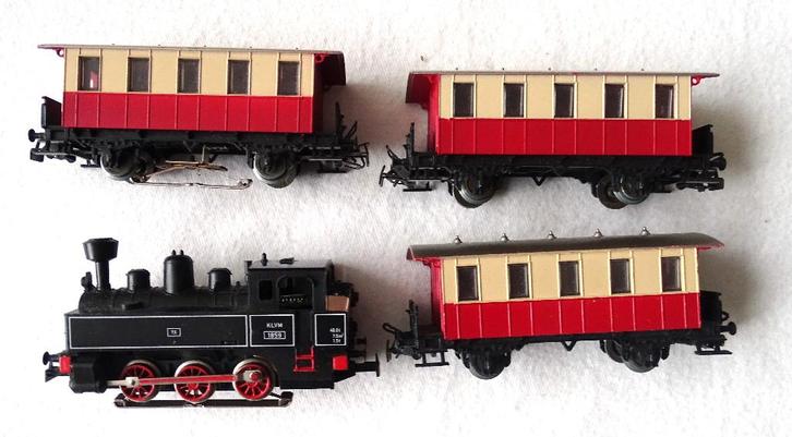 marklin wagon, Hobby en Vrije tijd, Modeltreinen | H0, Gebruikt, Treinset, Wisselstroom, Märklin, Analoog, Ophalen of Verzenden