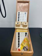 Viewmaster Lestrade: opbergsysteem en kaarten, 1960 tot 1980, Gebruikt, Verzenden, Foto