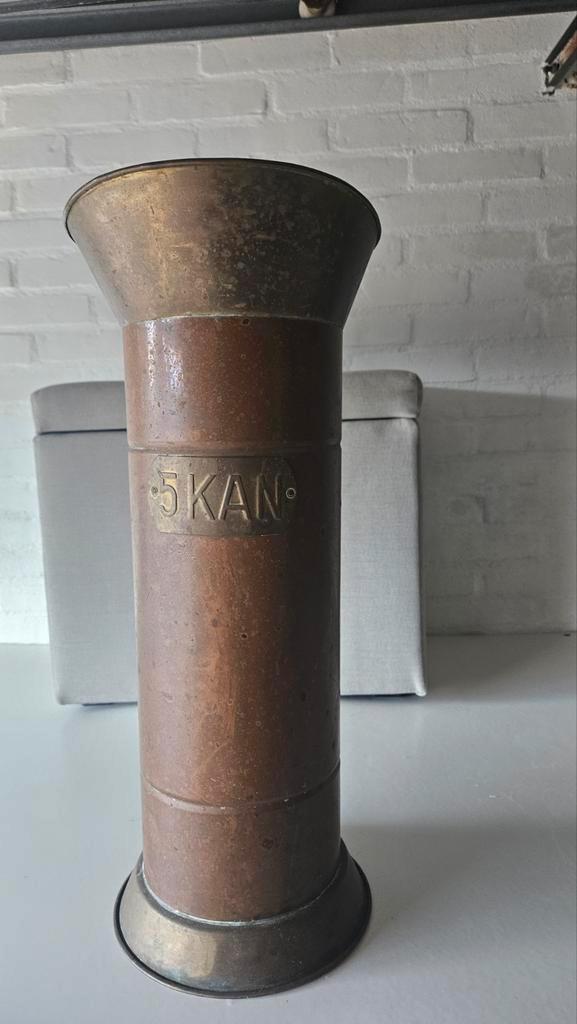 Vintage Koperen Kan - 5 KAN, Antiek en Kunst, Antiek | Koper en Brons, Koper, Ophalen