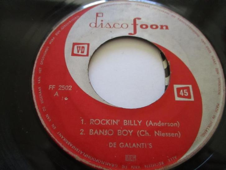 De Galanti's _Rockin' Billy/Muss I denn/Banjo Boy/Seemann/ea, Cd's en Dvd's, Vinyl Singles, Gebruikt, Pop, Ophalen of Verzenden